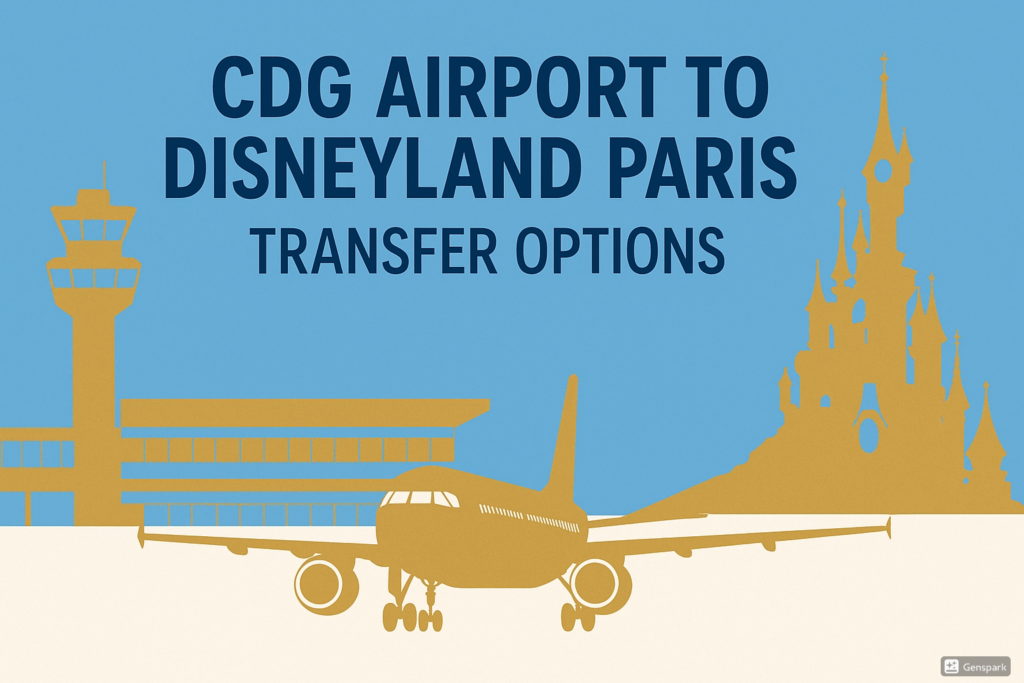 CDG Airport to Disneyland Paris Transfer